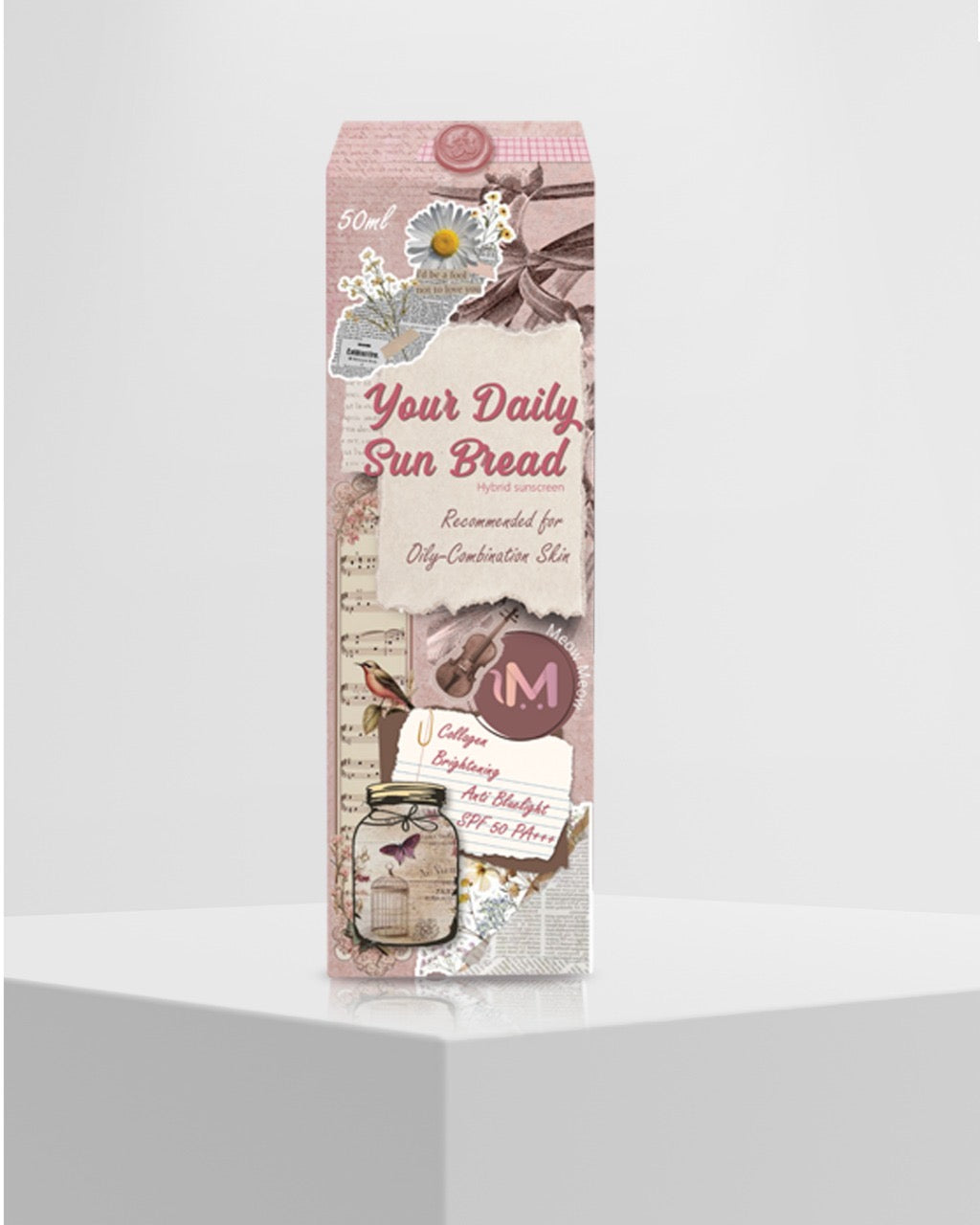 Meowmeow’s Your Daily Sun Bread Spf50 Pa+++ (For Oily Skin)